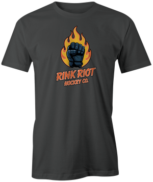 Rink Riot Classic Logo Tee