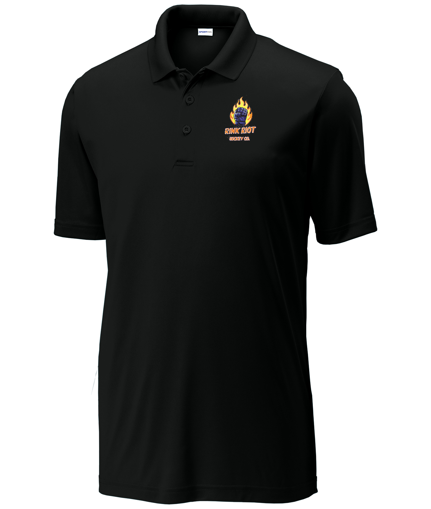 Rink Riot Classic Embroidered Performance Polo