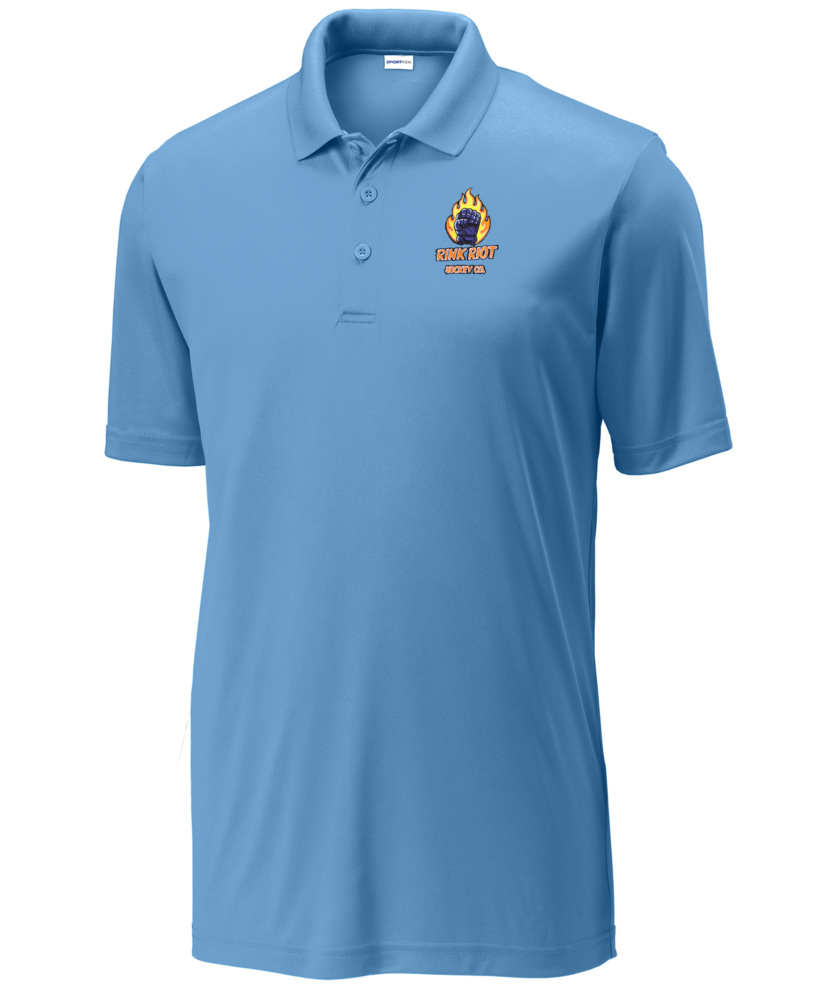 Rink Riot Classic Embroidered Performance Polo