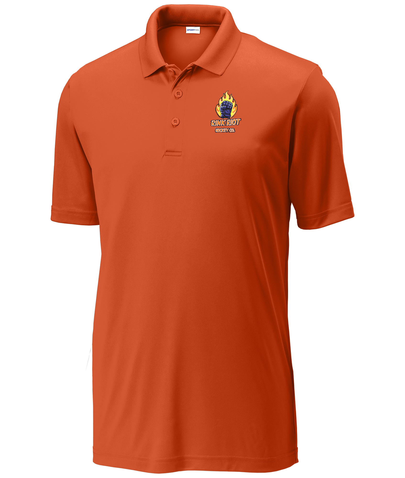 Rink Riot Classic Embroidered Performance Polo