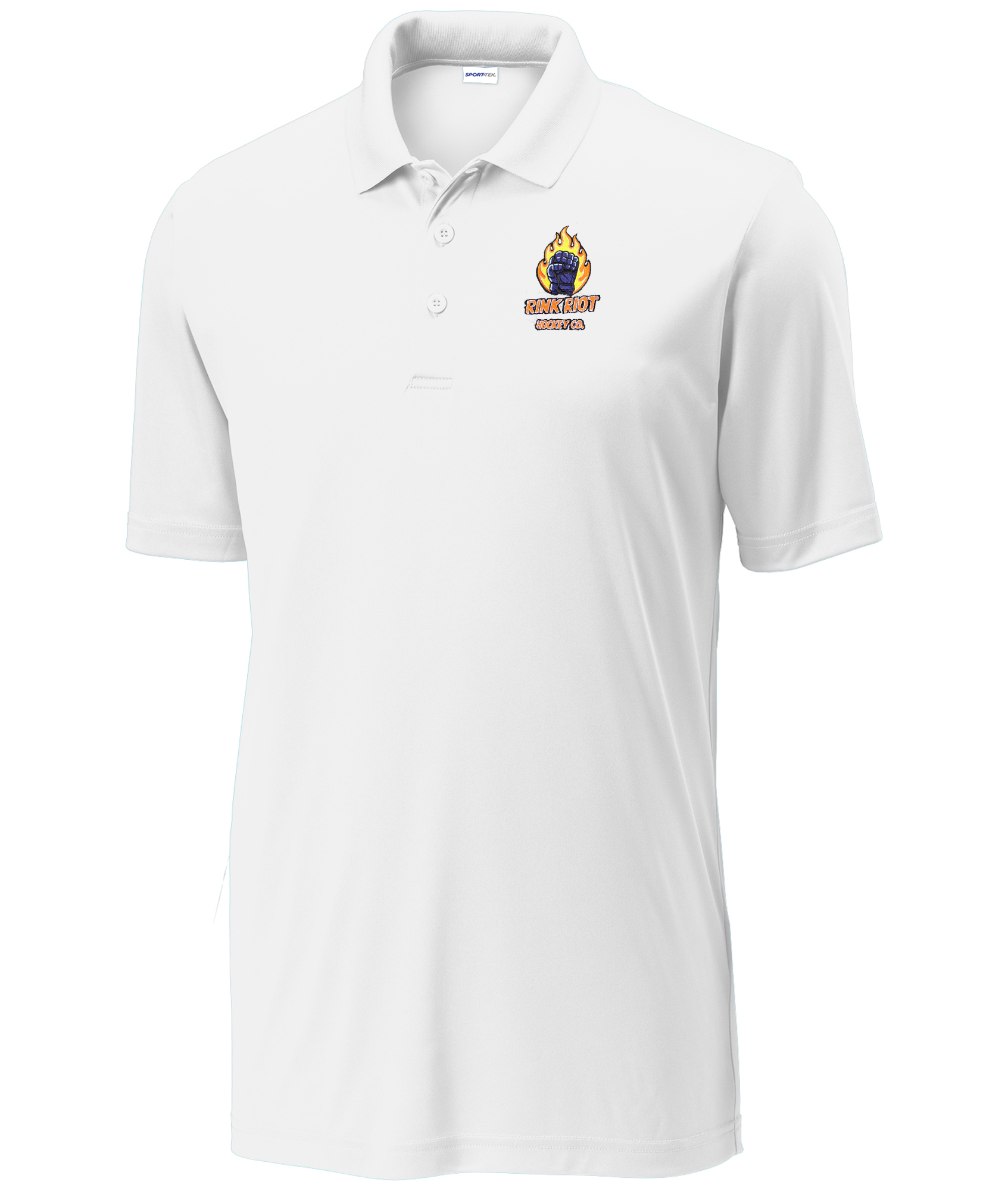 Rink Riot Classic Embroidered Performance Polo
